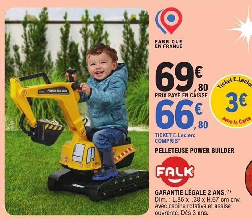 PELLETEUSE POWER BUILDER