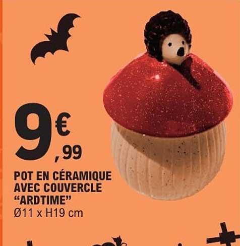Pot en céramique avec couvercle "Ardtime"