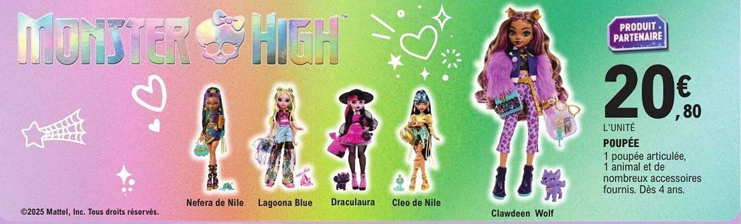 Poupée Monster High