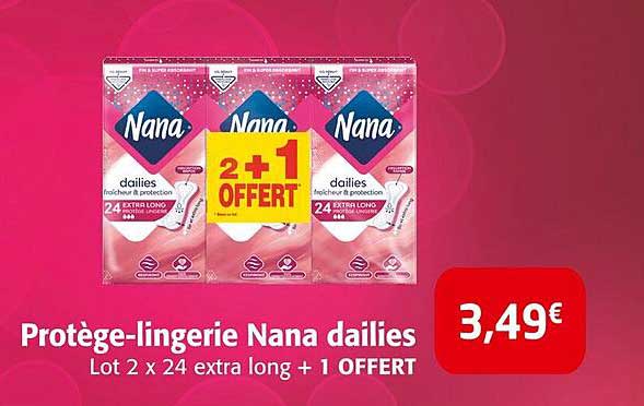 Protège-lingerie Nana dailies