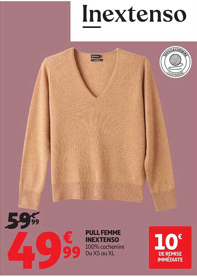 PULL FEMME INEXTENSO