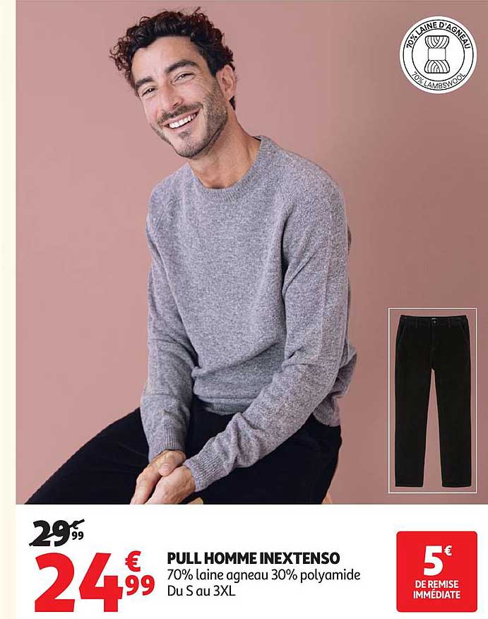PULL HOMME INEXTENSO