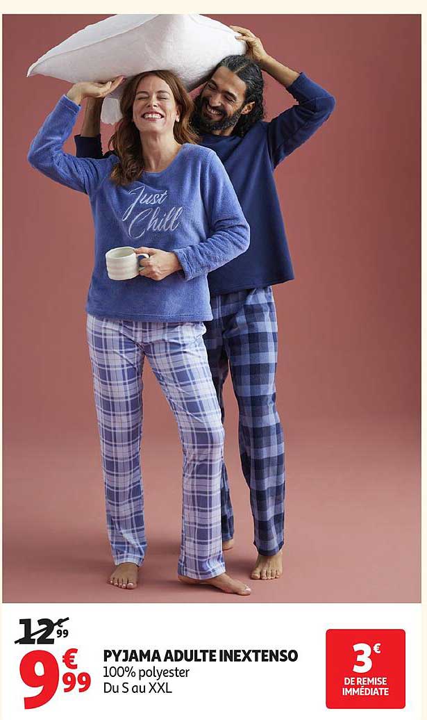 PYJAMA ADULTE INEXTENSO