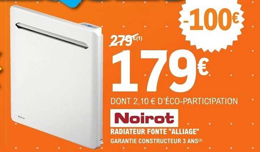 Radiateur fonte "Alliage" Noirot