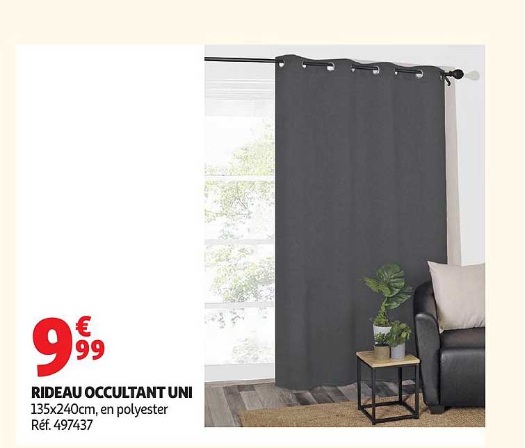 RIDEAU OCCULTANT UNI