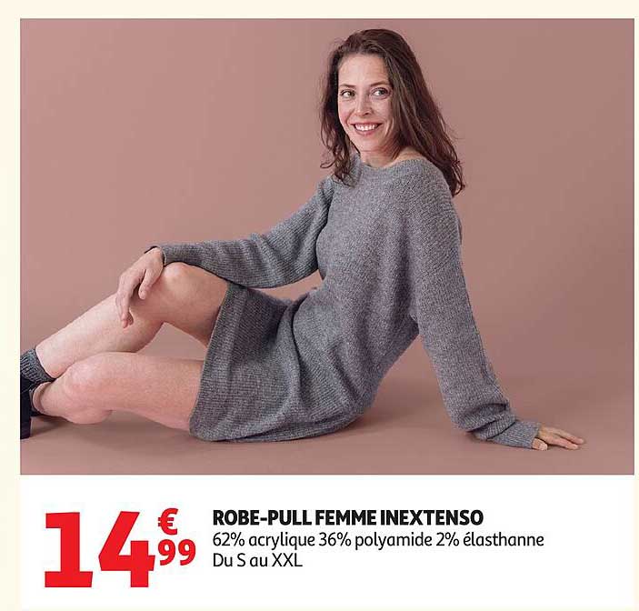 ROBE-PULL FEMME INEXTENSO