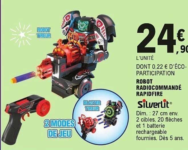 ROBOT RADIOCOMMANDÉ RAPIDFIRE