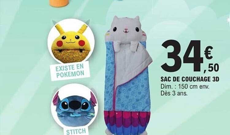 SAC DE COUCHAGE 3D