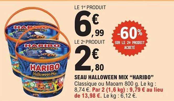 SEAU HALLOWEEN MIX “HARIBO”