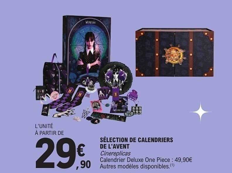SÉLECTION DE CALENDRIERS DE L'AVENT