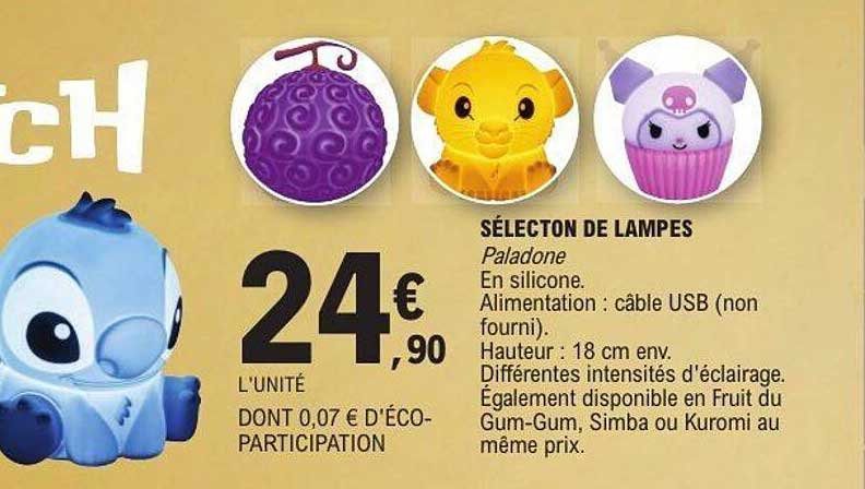 Sélecton de Lampes Paladone