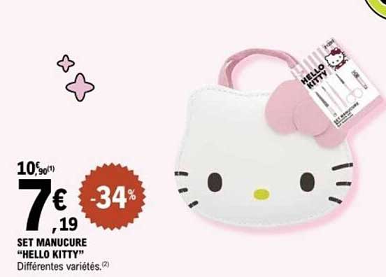 SET MANUCURE “HELLO KITTY”