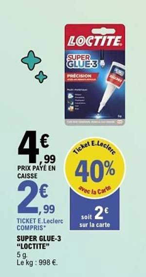 SUPER GLUE-3 "LOCTITE"