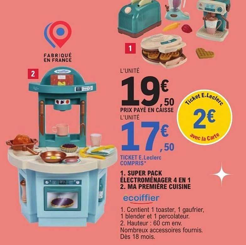 SUPER PACK ÉLECTROMÉNAGER 4 EN 1