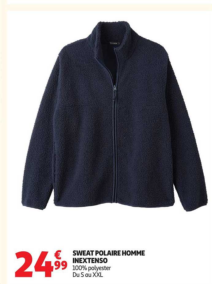SWEAT POLAIRE HOMME INEXTENSO