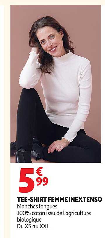 TEE-SHIRT FEMME INEXTENSO