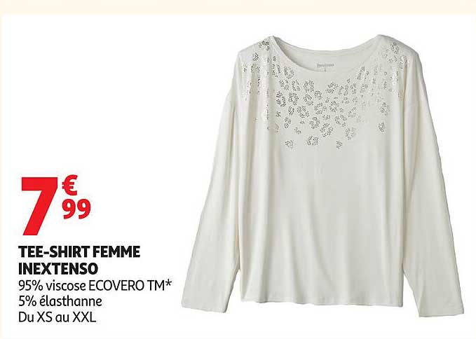 TEE-SHIRT FEMME INEXTENSO