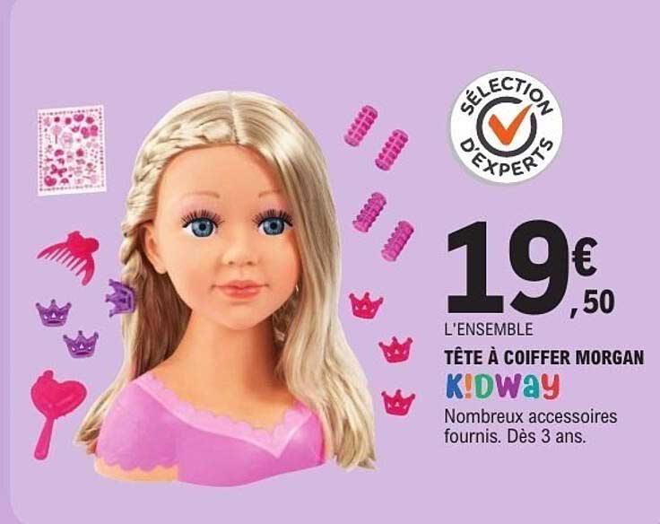 TÊTE À COIFFER MORGAN KIDWAY