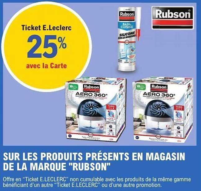 Ticket E.Leclerc 25% avec la Carte