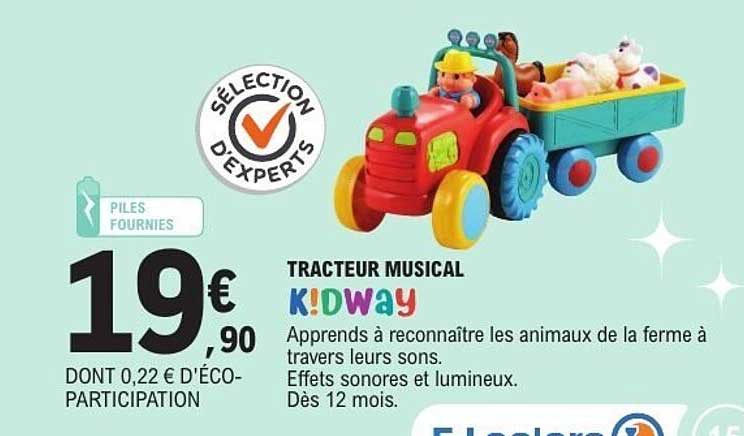 TRACTEUR MUSICAL KIDWAY