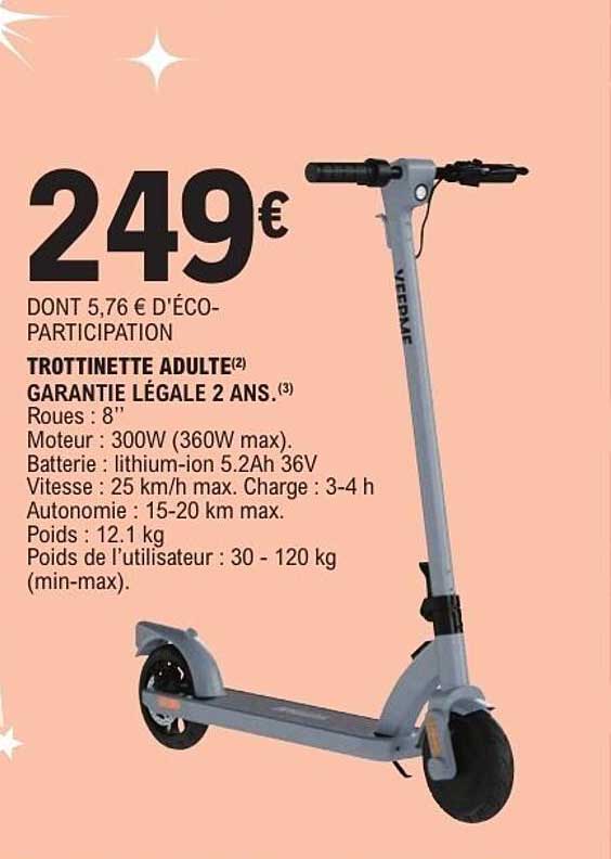TROTTINETTE ADULTE