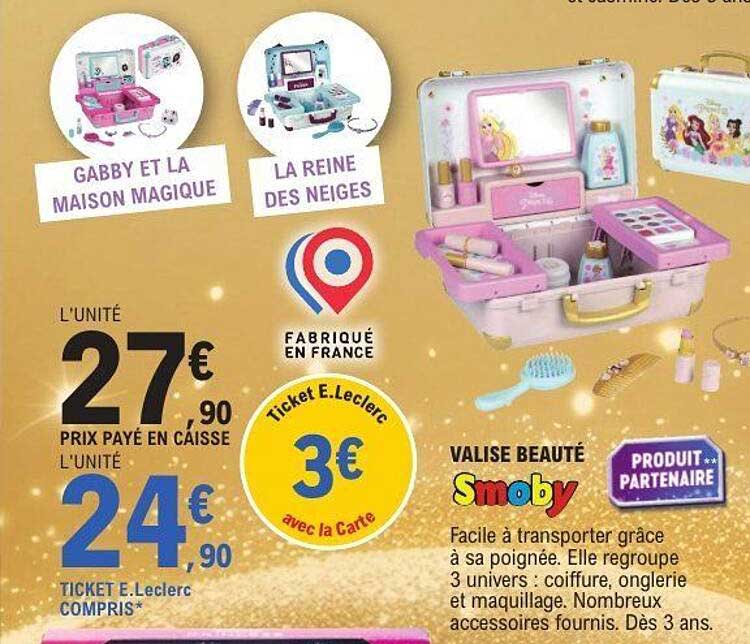VALISE BEAUTÉ Smoby