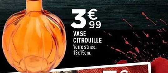 VASE CITROUILLE