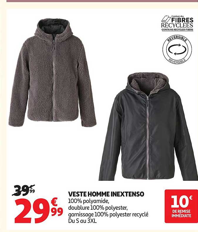VESTE HOMME INEXTENSO