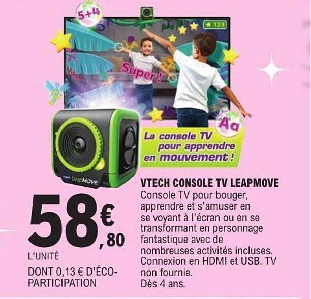 VTECH CONSOLE TV LEAPMOVE