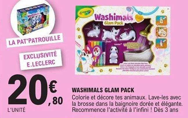 WASHIMALS GLAM PACK