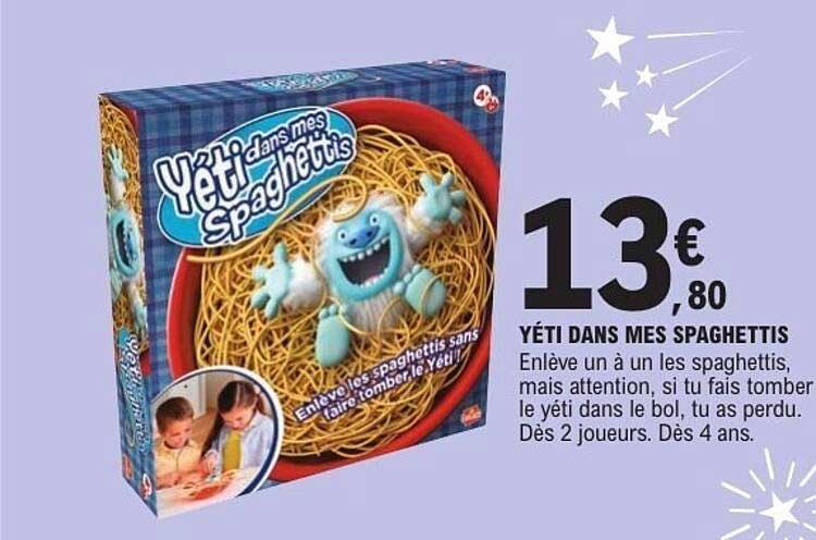 YÉTI DANS MES SPAGHETTIS