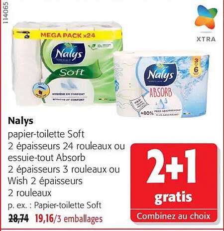 2+1 gratis