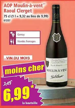 AOP Moulin-à-vent Raoul Clerget