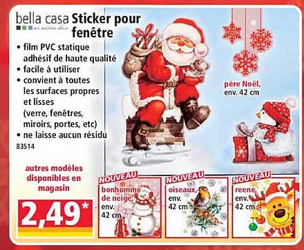 bella casa Sticker pour fenêtre