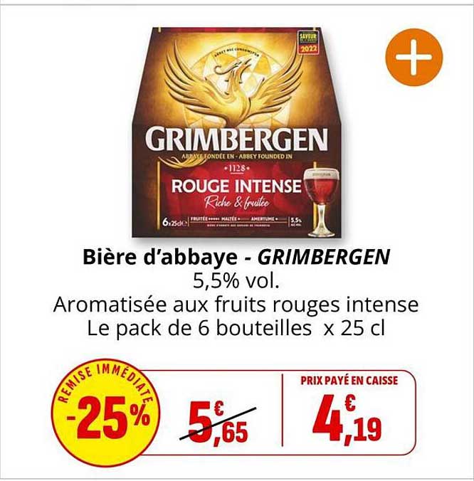 Bière d’abbaye - GRIMBERGEN