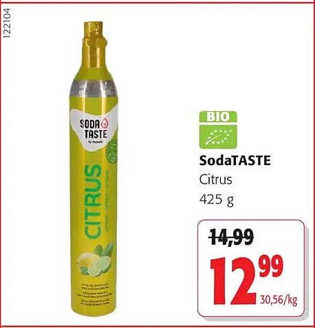 BIO SodaTASTE Citrus 425 g