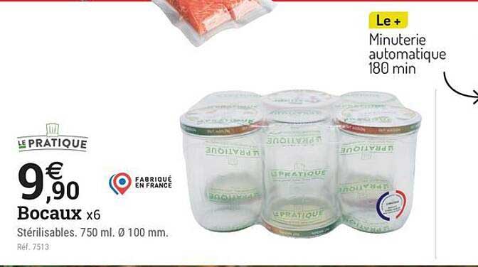 Bocaux x6