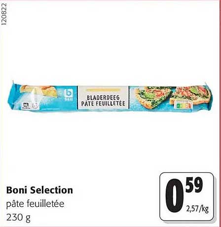 Boni Selection pâte feuilletée 230 g
