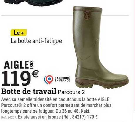 Botte de travail Parcours 2
