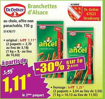Branchettes d'Alsace