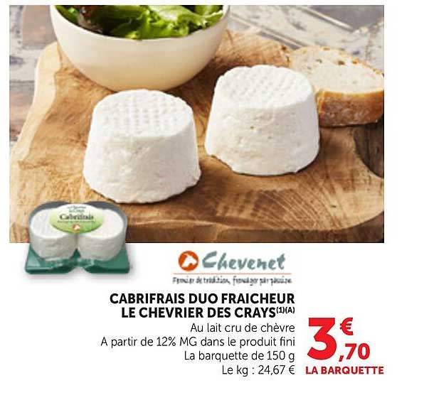 CABRIFRAIS DUO FRAICHEUR LE CHEVRIER DES CRAYS(1)(A)