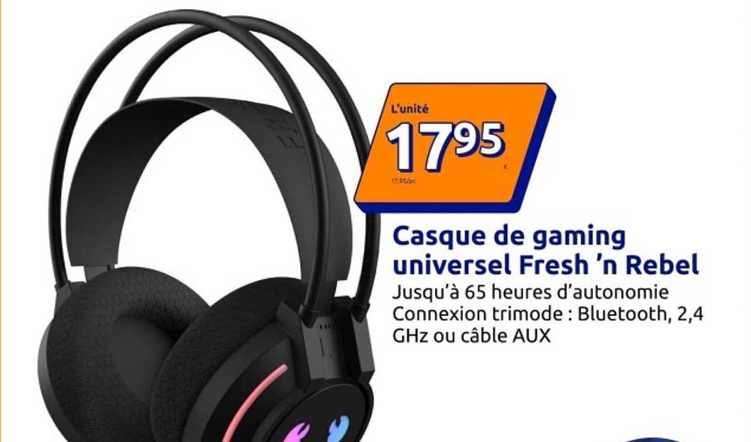 Casque de gaming universel Fresh 'n Rebel