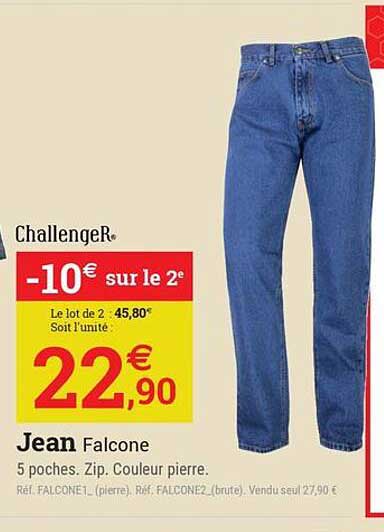 Challenge® -10€ sur le 2e