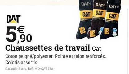 Chausettes de travail Cat