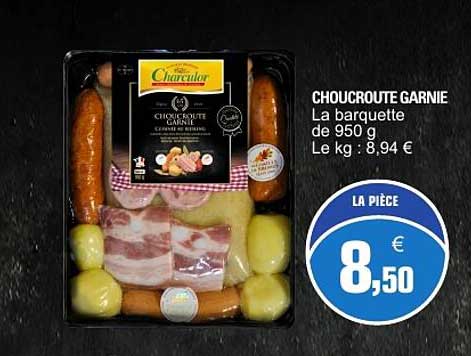 CHOUCROUTE GARNIE