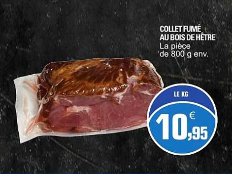COLLET FUMÉ AU BOIS DE HÊTRE