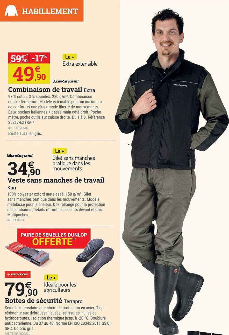 Combinaison de travail Extra