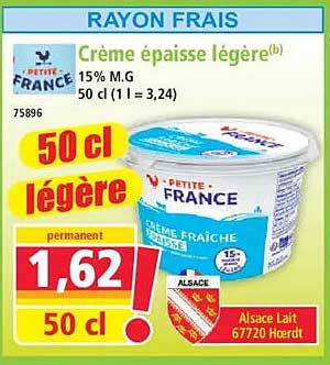 Crème épaisse légère(b)