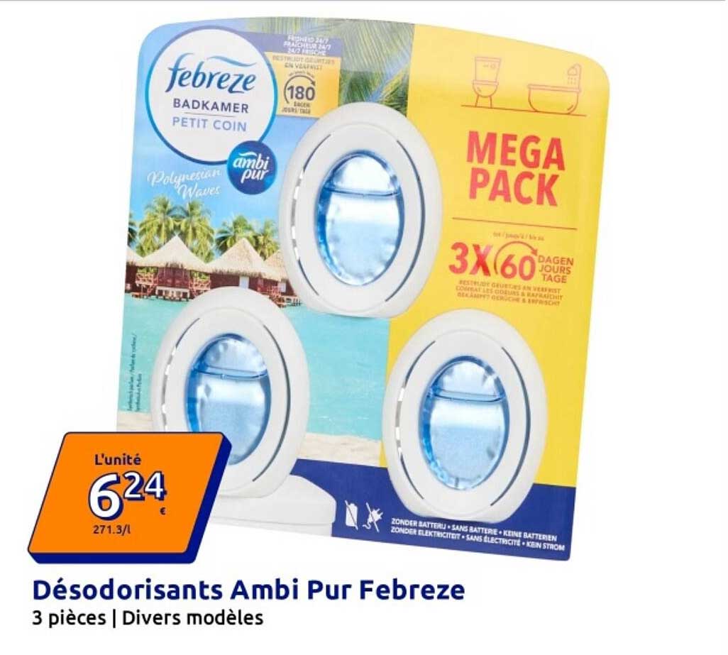 Désoodorisants Ambi Pur Febreze