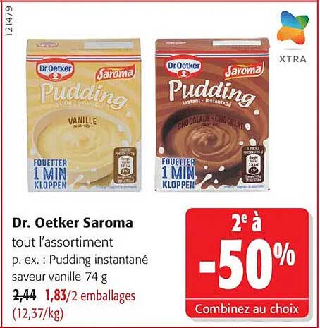 Dr. Oetker Saroma tout l’assortiment